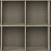 Acadian - 8 Cube Storage Sofa Table - Distressed Gray - Image 4