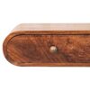 Wall Mounted Console Table - Walnut - Image 5