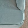 Insightful Channel Tufted Upholstered Accent Chair With Wood Legs - Blue - Image 10