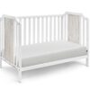 Brees Island - 3 In 1 Convertible Crib - White / Graystone - Image 4
