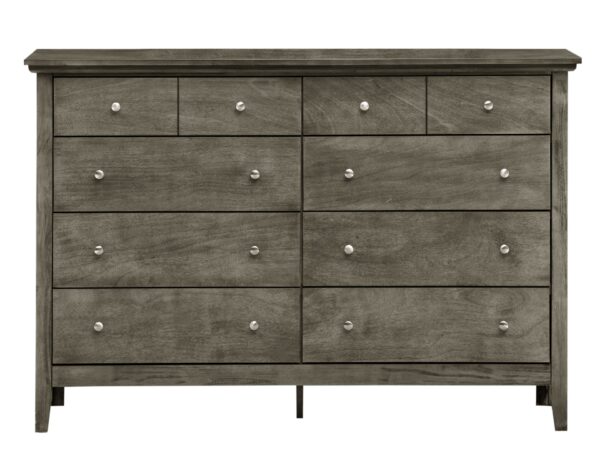 Elegant Casual Dresser - Gray