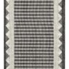 Sunshine - 2'7" X 7'3" Indoor, Outdoor Area Rug, Polypropylene - Anthracite - Image 2