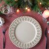 Polypropylene Charger Plate (Set of 8) - Cream - Image 3