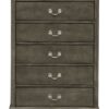 Traditional Style Storage Chest - Gray - Image 2