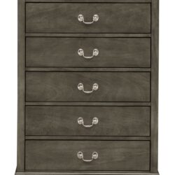 Traditional Style Storage Chest - Gray
