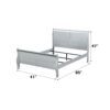 Louis Philippe - Twin Bed - Silver Gray - Image 5