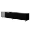 Modern Stylish TV Stand TV Cabinet For 80" TV - White / Black - Image 6