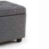Hamilton - Storage Ottoman - Slate Gray - Image 7