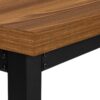 Computer Desk, Home Office, Standing, Adjustable, Laptop, Contemporary & Modern - Walnut - Image 6