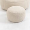 Bedding Bean Bag Sofa Chair High Pressure Foam Bean Bag Chair Adult Material With Padded Foam Padding Compressed Bean Bag With Footrest - Beige - Image 22