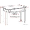 Burlington - Desk - Mahogany Brown - Image 10