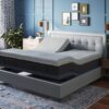 Bt3000 - Flex Head Queen Adjustable Bed Base With Head And Foot Position Adjustment - Blue / Gray - Image 2