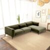 Laley - Right Facing L-Shaped Sectional - Green - Image 8