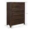Verna - 5 Drawer Chest - Brown - Image 6