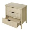 3 Drawer Cabinet, American Furniture, Suitable For Bedroom, Living Room, Study - Natural - Image 5