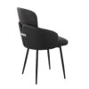 Dahlia - Contemporary Dining Chair (Set of 2) - Black - Image 4