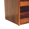 Buffalo - Hide Pull Out Shoe Storage Bench - Chestnut - Image 8