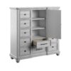 Mariano - 12 Drawer Master Chest With Cabinet - Gray - Image 5