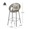 Ferrara - Outdoor Patio Barstool (Set of 2) - Green - Image 12