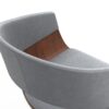 Lowell - Adjustable Swivel Bar Stool - Stone Gray - Image 8