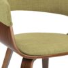 Lowell - Bentwood Dining Chair - Acid Green / Dark Brown - Image 7