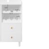 Modern Accent Storage Cabinet For Living Room, Bedroom, Dining Room, Or Study - White - Image 6