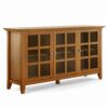 Acadian - Wide Storage Cabinet - Light Golden Brown - Image 3