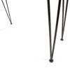 Dione Outdoor Industrial Acacia Wood Bar Set With Metal Frame And Slat Paneling - Brown - Image 16