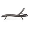 Kauai - Modern Style Wicker Chaise Lounge - Brown Multi - Image 15