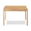 Della - 3 Piece Solid Wood Kids Table & Two Chair Set - Natural - Image 2