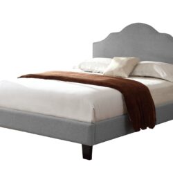 Kopa - California King Upholstered Bed - Gray