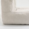 Fluffy Bean Bag Chair, Comfortable Bean Bag For Adults And Children, Super Soft Lazy Sofa Chair With Memory Foam And Ottoman, Indoor Modern Focus Bean Bag Chair For Living Room, Bedroom, Apartment - White - Image 10