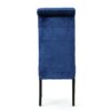 Elegant George Hi Back Dining Chair (Set of 2) With Tufted Velvet - Navy Blue - Image 11