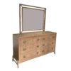 6 Drawer Dresser - Latte - Image 3