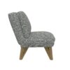 Emerse - Armless Accent Chair - Blue - Image 3