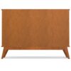 Draper - Mid Century 8 Cube Storage Sofa Table - Teak - Image 2