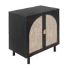 2 Door Cabinet, Suitable For Bedroom - Black - Image 10