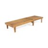 Nadine - Stylish Chaise Lounge Chair - Teak - Image 5