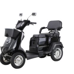 Heavy Duty 4 Wheel Mobility Scooters 500 Lbs Capacity - Black