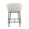 Ashland - Contemporary Counter Stool (Set of 2) - Black / Cream - Image 5