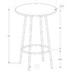 Home Bar Table With Bar Height, Small Round For Kitchen - Espresso - Image 3