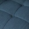Contemporary Club Chair With Button Tufted Waffle Stitch - Navy Blue - Image 12