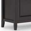 Amherst - Wide 3 Door Storage Cabinet - Hickory Brown - Image 9