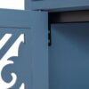 2 Door 2 Drawer Cabinet, American Furniture, Suitable For Bedroom, Living Room, Study - Blue - Image 25