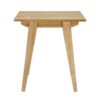 Japandi - Minimal Solid Wood Side Table - English Oak - Image 2
