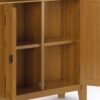 Redmond - Low Storage Cabinet - Light Golden Brown - Image 4
