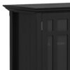 Bedford - Tall TV Media Stand - Black - Image 7