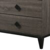 Avantika - Faux Marble Top Rustic Dresser - Gray / Marble / Oak - Image 5