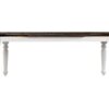 Mountina - Dining Table With Leafs - Brown / White - Image 2