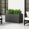 Outdoor Planter, Durable - Black - Image 2